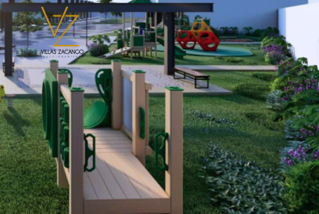 Áreas verdes con juegos infantiles